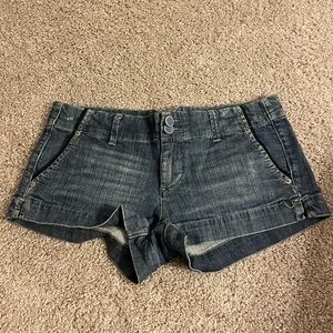 Vintage American Eagle Denim Blue Women's Shorts